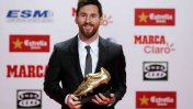 Lionel Messi se quedó con el Botín de Oro por quinta vez