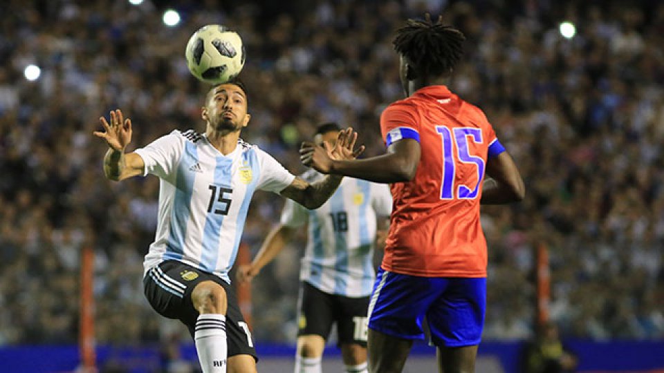 Argentina goleó a Haití en La Bombonera en la despedida ante su público.