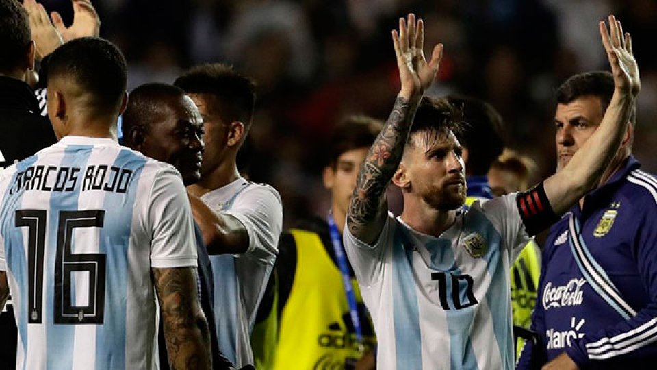 Argentina goleó a Haití en La Bombonera en la despedida ante su público.