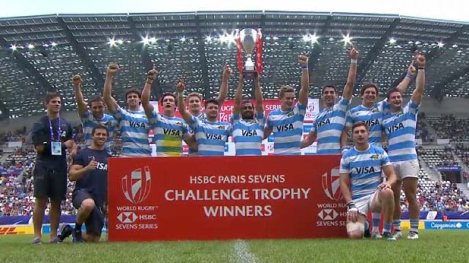 Los Pumas 7s se quedaron con la Copa de Bronce luego de vencer a Gales.