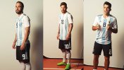 El plantel de la Selección Argentina posó para las fotos oficiales