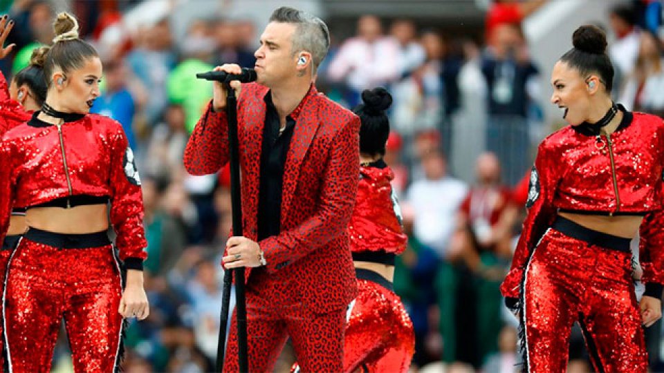 Las mejores imágenes de la ceremonia de apertura del Mundial 2018.