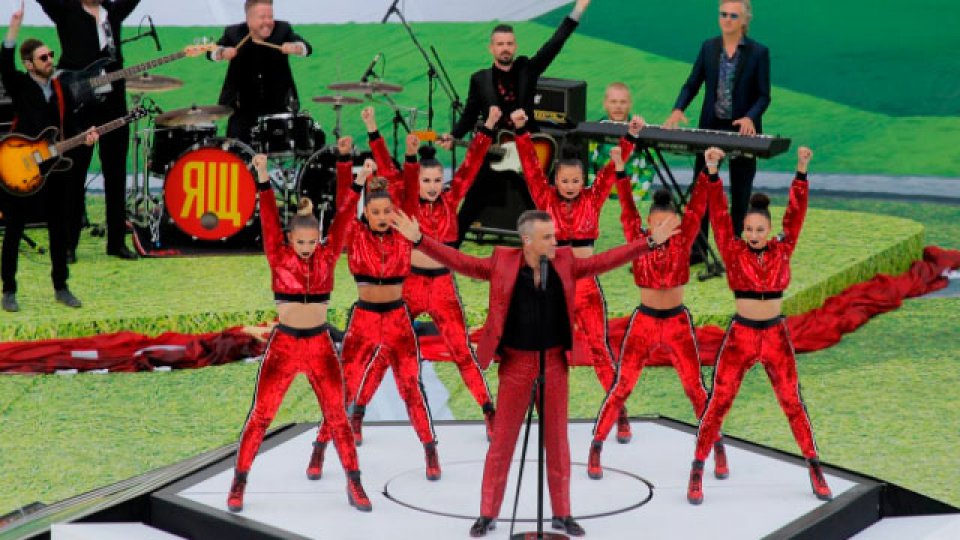 Las mejores imágenes de la ceremonia de apertura del Mundial 2018.