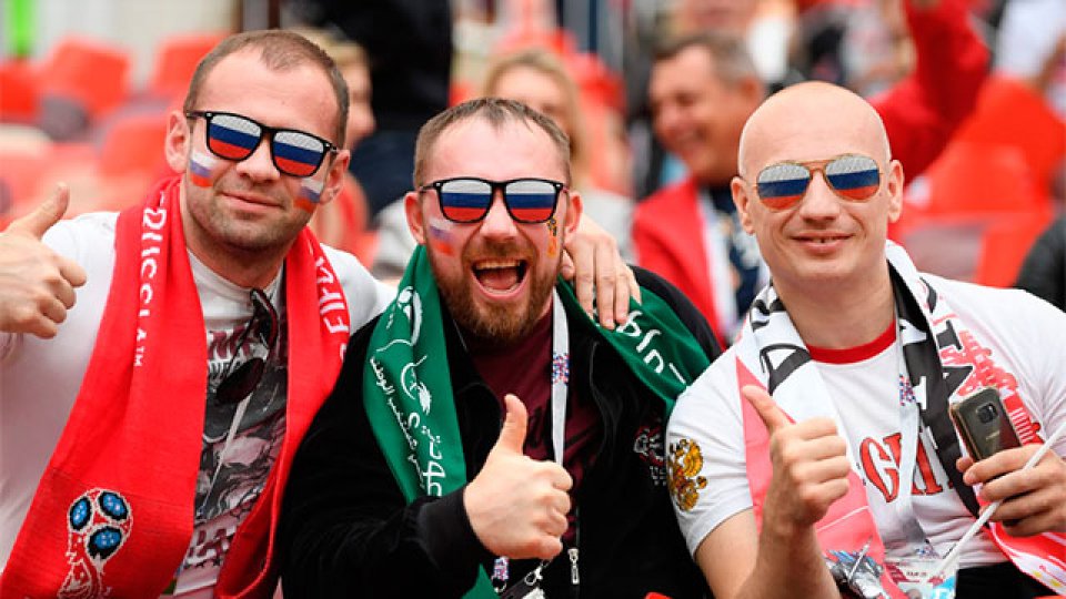 Las mejores imágenes de la ceremonia de apertura del Mundial 2018.