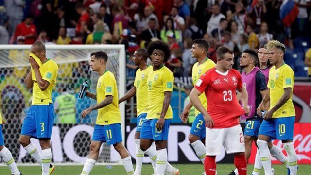 En otro golpe mundialista, Suiza amargó a Brasil e igualaron en el estreno