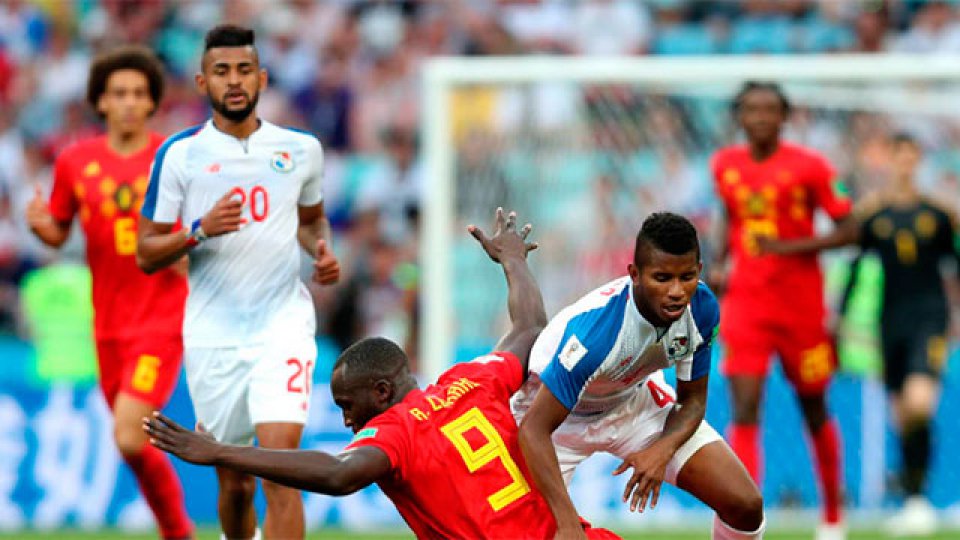 Bélgica arrancó el Mundial goleando a Panamá.