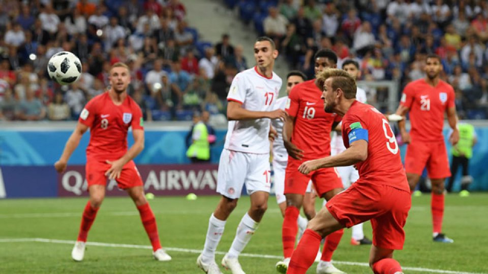 Inglaterra empezó con el pie derecho en el Mundial.