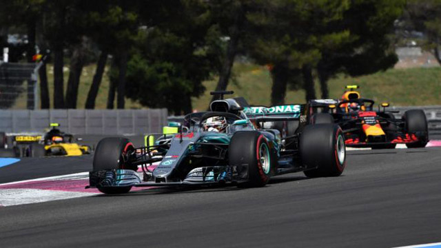 Fórmula 1: Hamilton ganó de punta a punta el Gran Premio de Francia