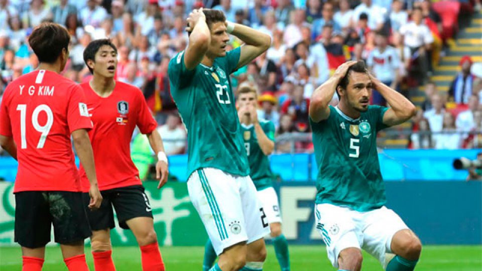 Alemania y una histórica eliminación.