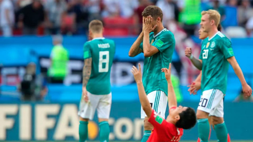 Alemania no pudo ante Corea y se despidió de Rusia 2018.