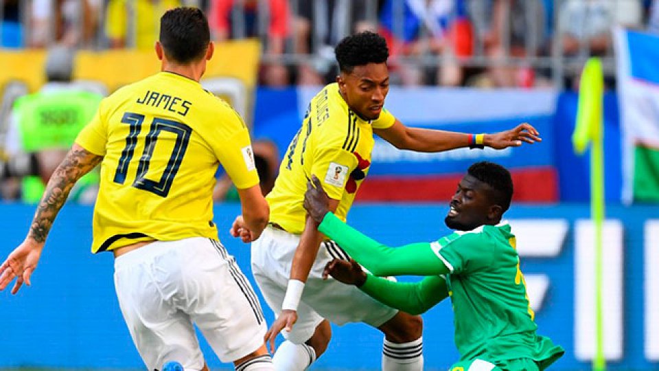 En la parte final, Colombia hizo el gol de la clasificación.