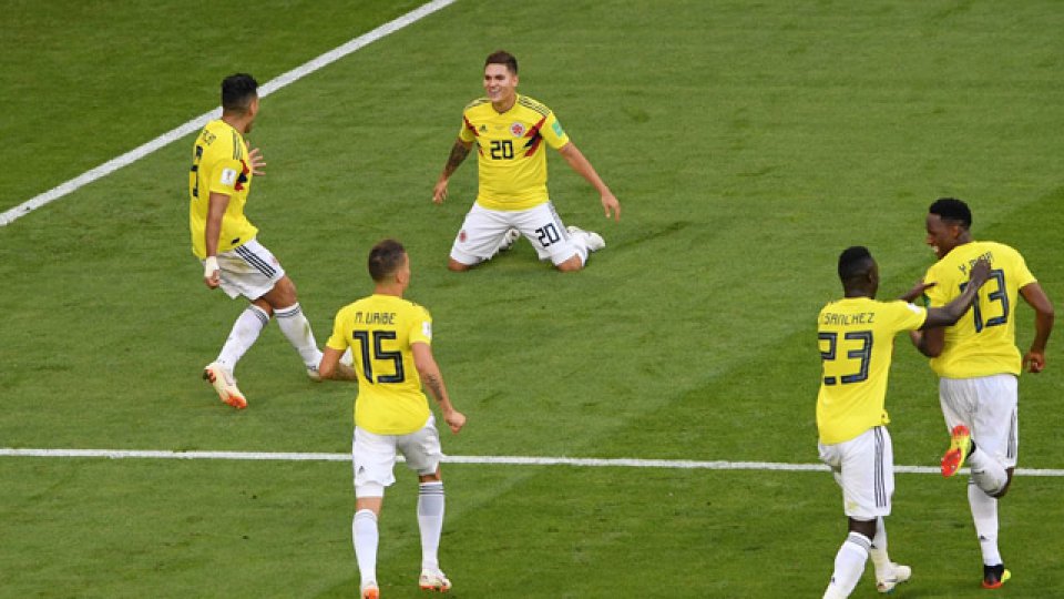 En la parte final, Colombia hizo el gol de la clasificación.