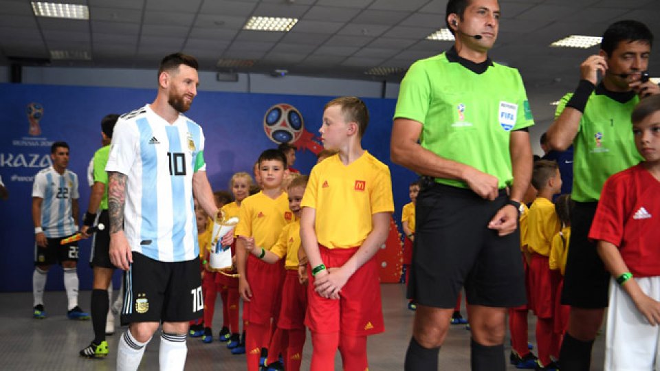 El himno argentino nos emocionó a todos en Kazán.