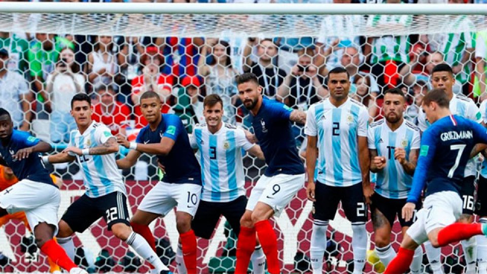 Argentina perdió con Francia y se despidió del Mundial.