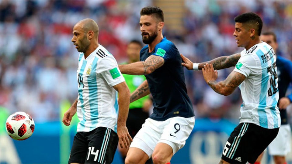 Argentina perdió con Francia y se despidió del Mundial.
