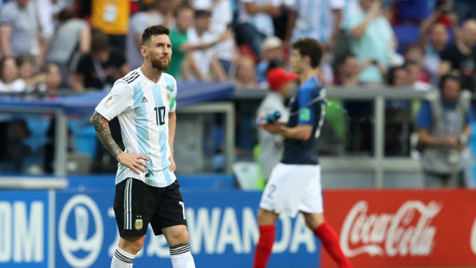 Argentina perdió con Francia y se despidió del Mundial.