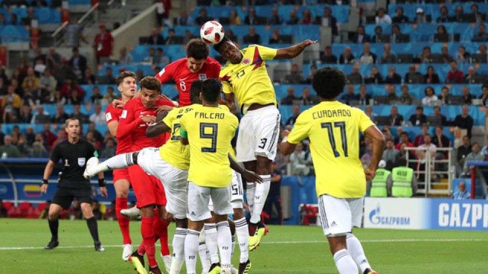 Inglaterra venció por penales a Colombia.