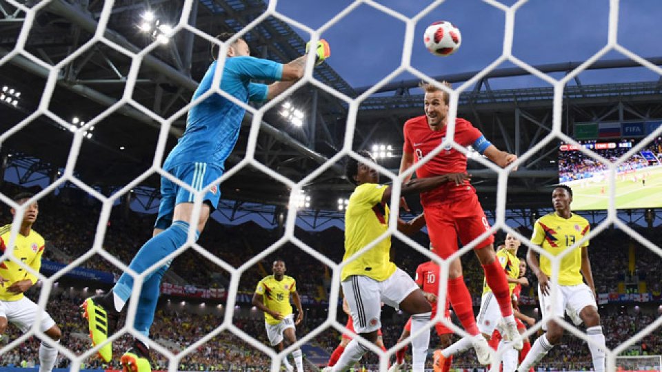 Inglaterra venció por penales a Colombia.