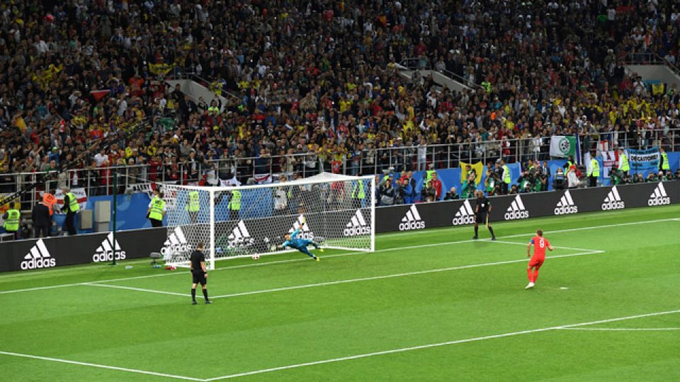 Inglaterra venció por penales a Colombia.
