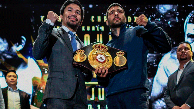 Lucas Matthysse y Manny Pacquiao.