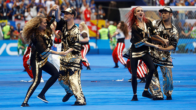 Fotos y videos: las mejores imágenes de la ceremonia clausura del Mundial de Rusia