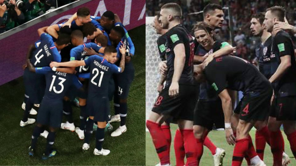 Francia irá por su segundo título, mientras Croacia buscará su primera copa.