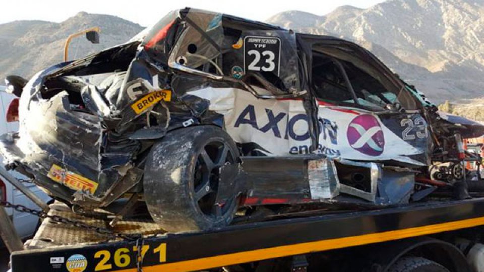 Impresionante accidente de Milla en San Juan. Impresionante accidente de Milla en San Juan.