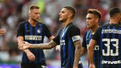 Icardi y Lautaro compartieron cancha por primera vez en el Inter