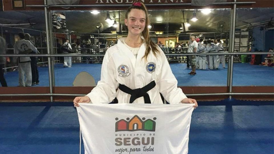 La seguiense Lell se coronó campeona mundial. (Foto: www.seguinforma.com.ar)
