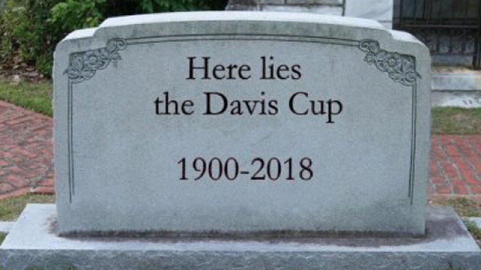 "Aquí yace la Copa Davis", fue el claro mensaje de Judy Murray.