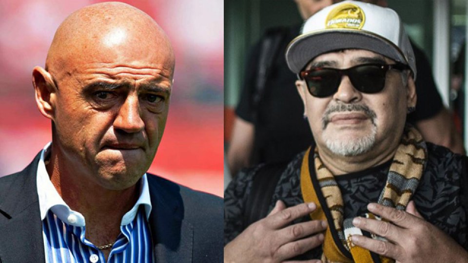 "Maradona es un ser humano del cual se están aprovechando", señaló Chelís. "Maradona es un ser humano del cual se están aprovechando", señaló Chelís.