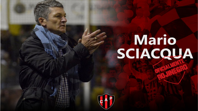 Mario Sciacqua se convirtió en el flamante entrenador de Patronato