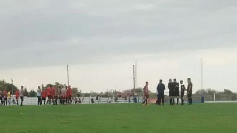 El partido entre Belgrano y Don Bosco fue suspendido. (Foto: Minuto a Minuto)