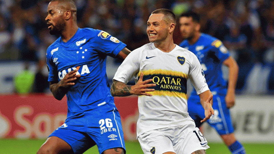 Boca empat&oacute; ante Cruzeiro y se meti&oacute; en semifinales