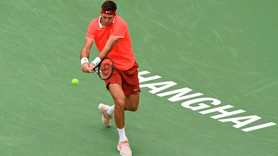 Del Potro abandonó en el Masters 1000 de Shanghai. Del Potro abandonó en el Masters 1000 de Shanghai.