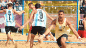 Con el entrerriano Daudinot, Argentina logró la medalla de bronce en Beach Handball