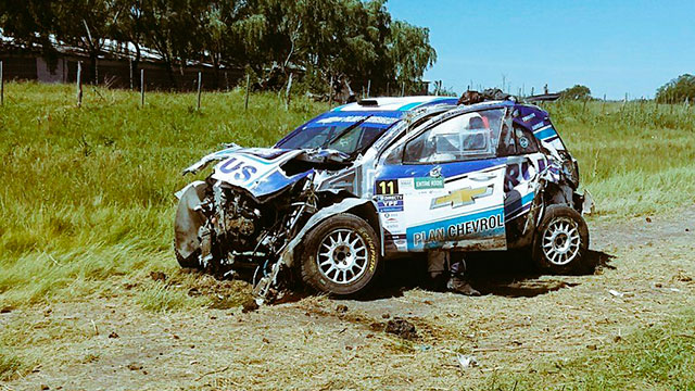 Video David Nalbandian protagonizo un impactante vuelco en el Rally de ...