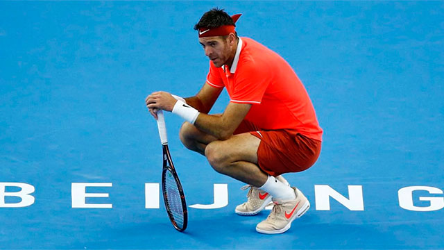 Tras la grave lesión, cómo será la rehabilitación de Del Potro y cuándo podría volver a jugar