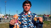 Nazareno Sasia: uno de los destacados en los Juegos Olímpicos de la Juventud