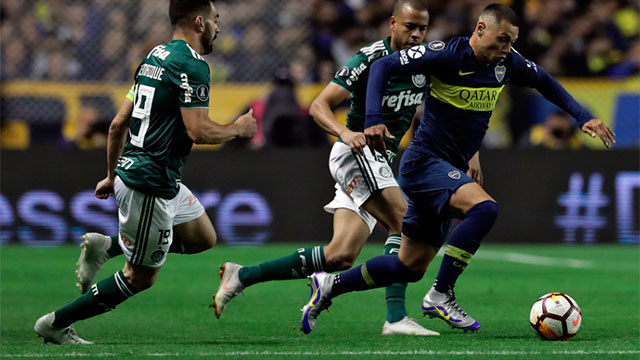 Boca logró un trabajado triunfo ante el Palmeiras-