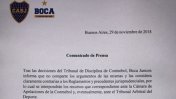 Boca anunció que apelará la decisión de Conmebol de jugar la Final ante River