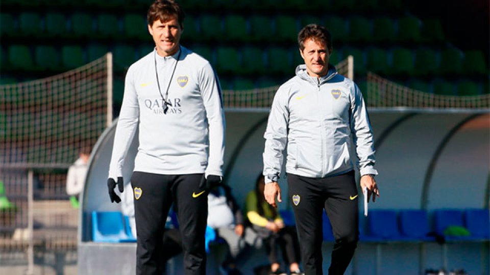 "El equipo lo voy a definir el domingo en el estadio". "El equipo lo voy a definir el domingo en el estadio".