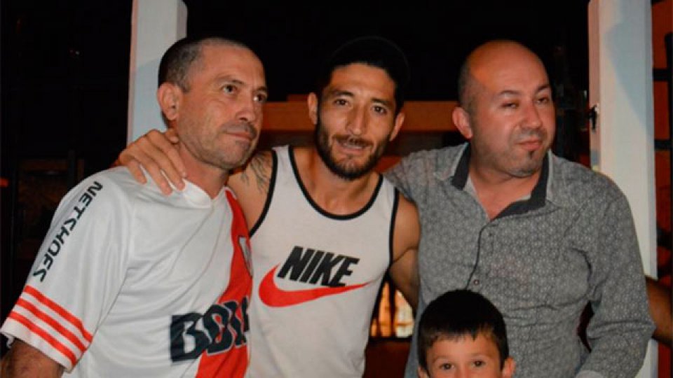 Milton Casco celebró navidad en María Grande. (Foto: Ruben Daffar)