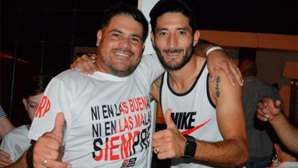 Milton Casco celebró navidad en María Grande. (Foto: Ruben Daffar)