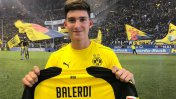 Leonardo Balerdi tuvo su primer entrenamiento con el Borussia Dortmund