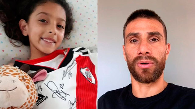 El gran gesto de Ponzio con Morena, una nena de 7 años apuñalada en un robo