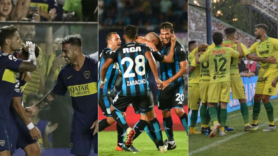 Boca, Racing y Defensa pelean por el título en la Superliga.