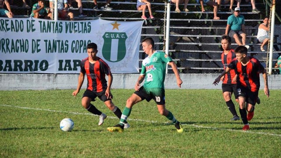 Con el último aliento festejó el Verde cerritense.