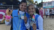 Doble medalla plateada entrerriana en los Juegos Suramericanos de Playa