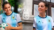 La camiseta de la Selección Argentina de Fútbol Femenino para el Mundial de Francia